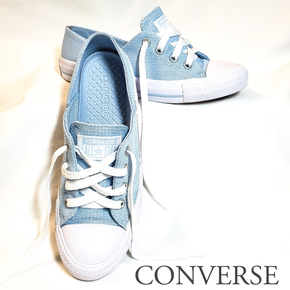 Converse • All Star • Baby Blue • Ankle • Size 6